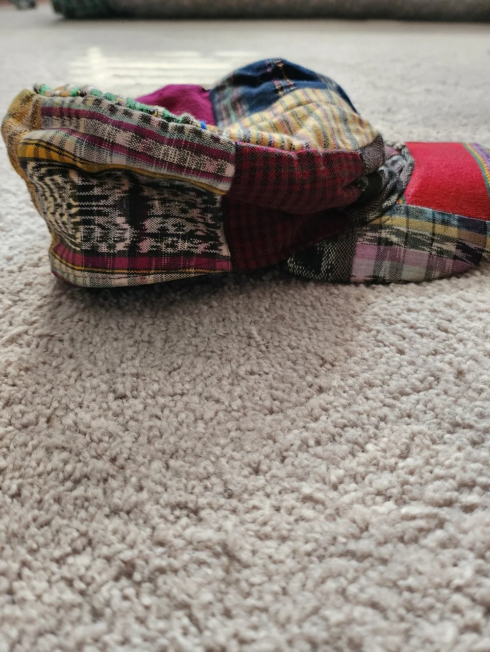Patchwork Multicolor Cap - Picture 4 of 4